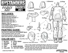 PAINT KIT- NILES - BYSTANDERS - No.001-PK - SCULPTOMO TOYS