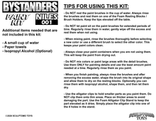 PAINT KIT- NILES - BYSTANDERS - No.001-PK - SCULPTOMO TOYS