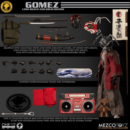 GOMEZ - LONE ROACH & GRUB - MDX Exclusive - ONE:12 Collective - MEZCO