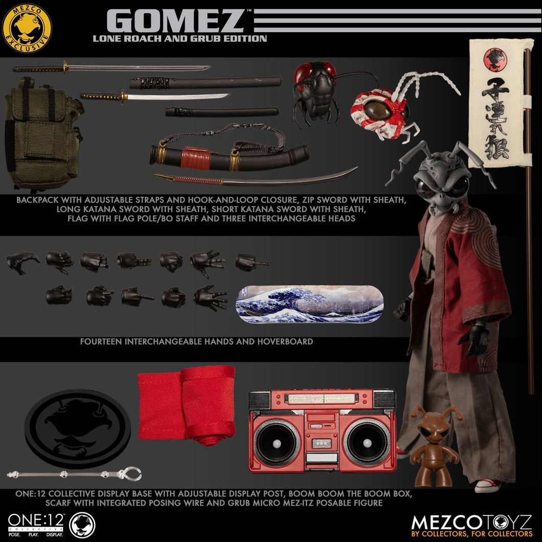 GOMEZ - LONE ROACH & GRUB - MDX Exclusive - ONE:12 Collective - MEZCO