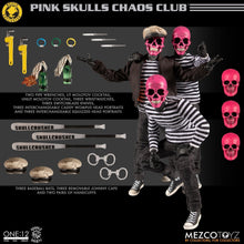 RUMBLE SOCIETY - PINK SKULLS CHAOS CLUB - MDX Exclusive - ONE:12 Collective - MEZCO