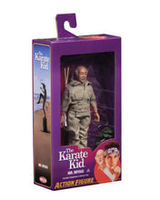 THE KARATE KID – 3 Figure Set - DANIEL, MR. MIYAGI, and JOHNNY - 8″ Clothed Action Figures - NECA