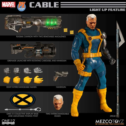 PX CABLE - X-Men Edition - ONE:12 Collective - MEZCO